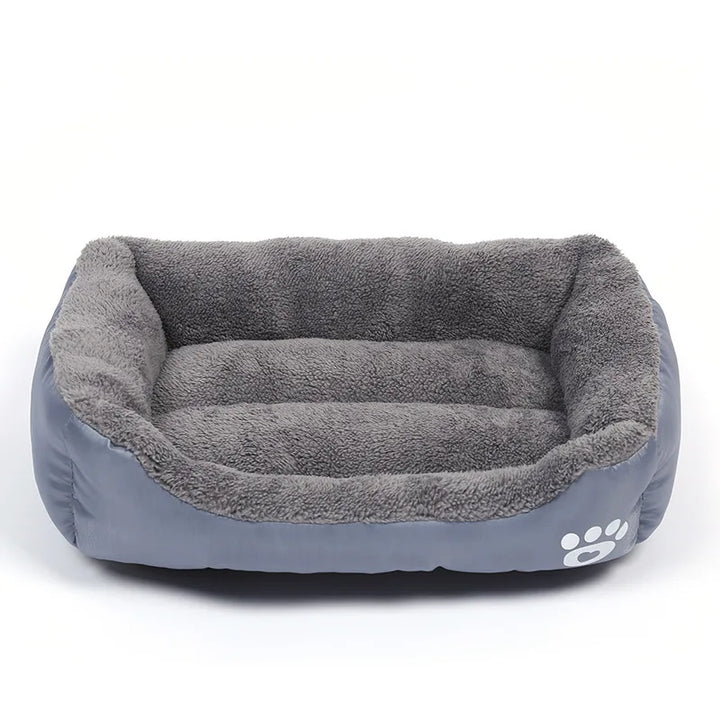 Gray Large Dog Bed