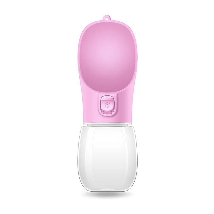 Pink Dog Water Bottle