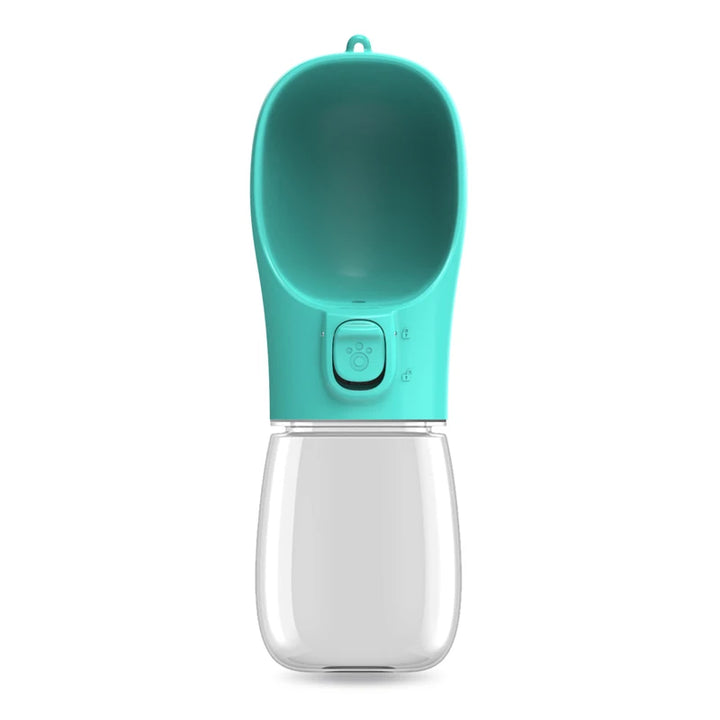 Turquoise Dog Water Bottle