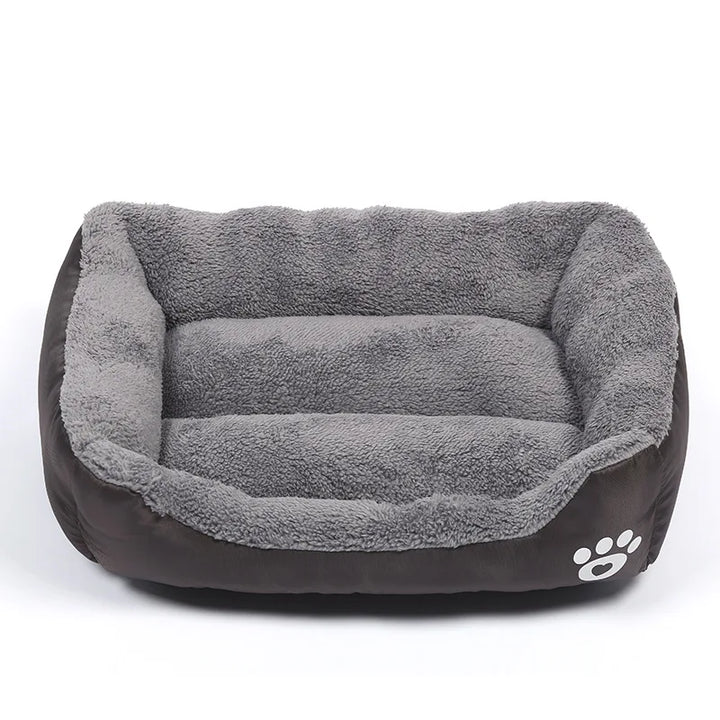 Gray Large Dog Bed