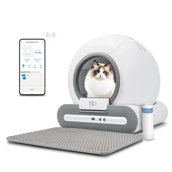 Automatic Cat litter box with WIFI and App Controlled.
