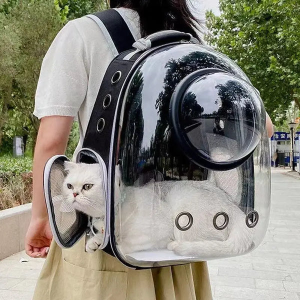 Pet Carrier Backpack for Cats & Small Dogs – Breathable Travel Bag for Outdoor Use