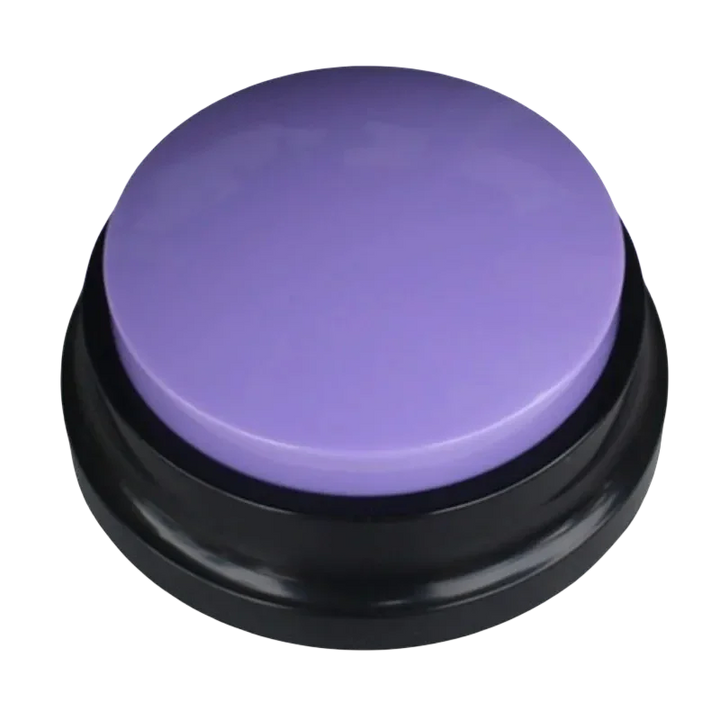 purple dog communication button