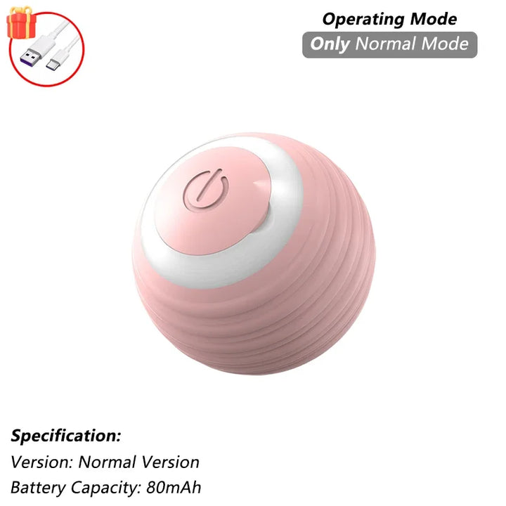 Pink Cat Ball Toy